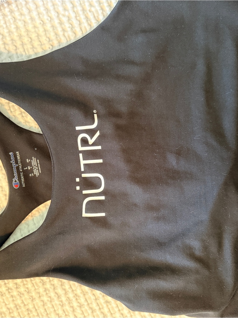 Champion NÜTRL Black Women's Athletic Tank Top